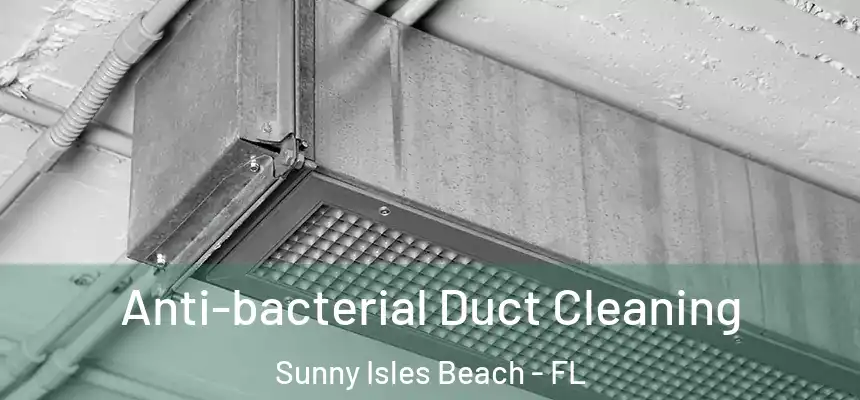Anti-bacterial Duct Cleaning Sunny Isles Beach - FL