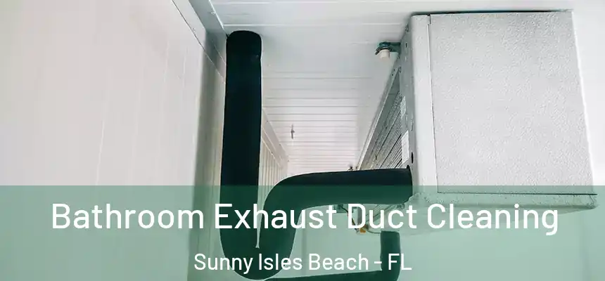Bathroom Exhaust Duct Cleaning Sunny Isles Beach - FL