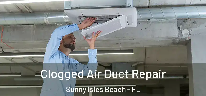 Clogged Air Duct Repair Sunny Isles Beach - FL