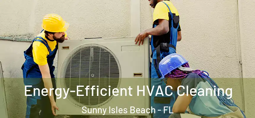  Energy-Efficient HVAC Cleaning Sunny Isles Beach - FL