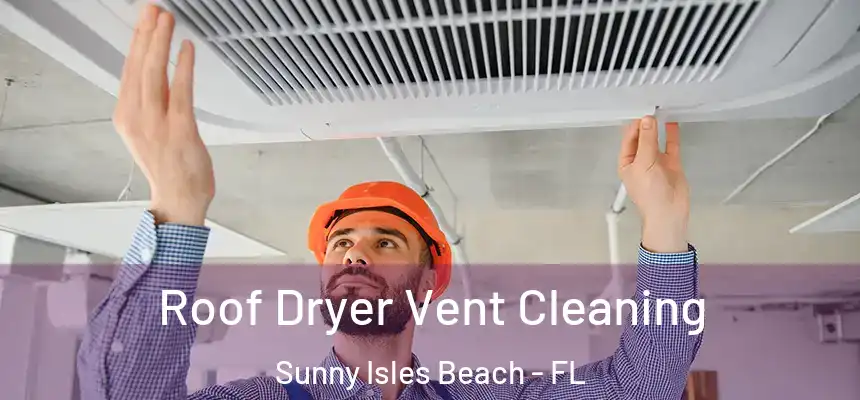 Roof Dryer Vent Cleaning Sunny Isles Beach - FL